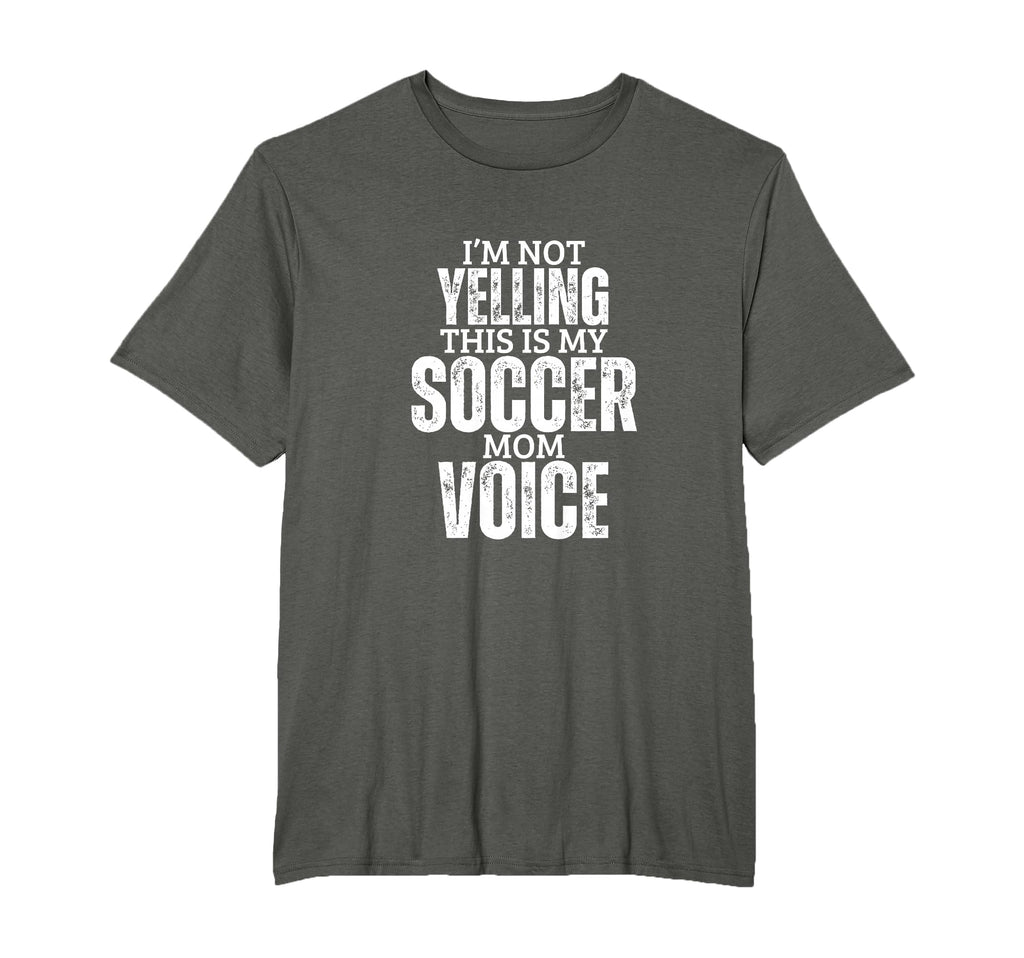 Soccer Mom Voice Funny Mother Soccer T-Shirt - Custom Art Print for Adults - T-Shirt, Sweatshirt, Hoodie