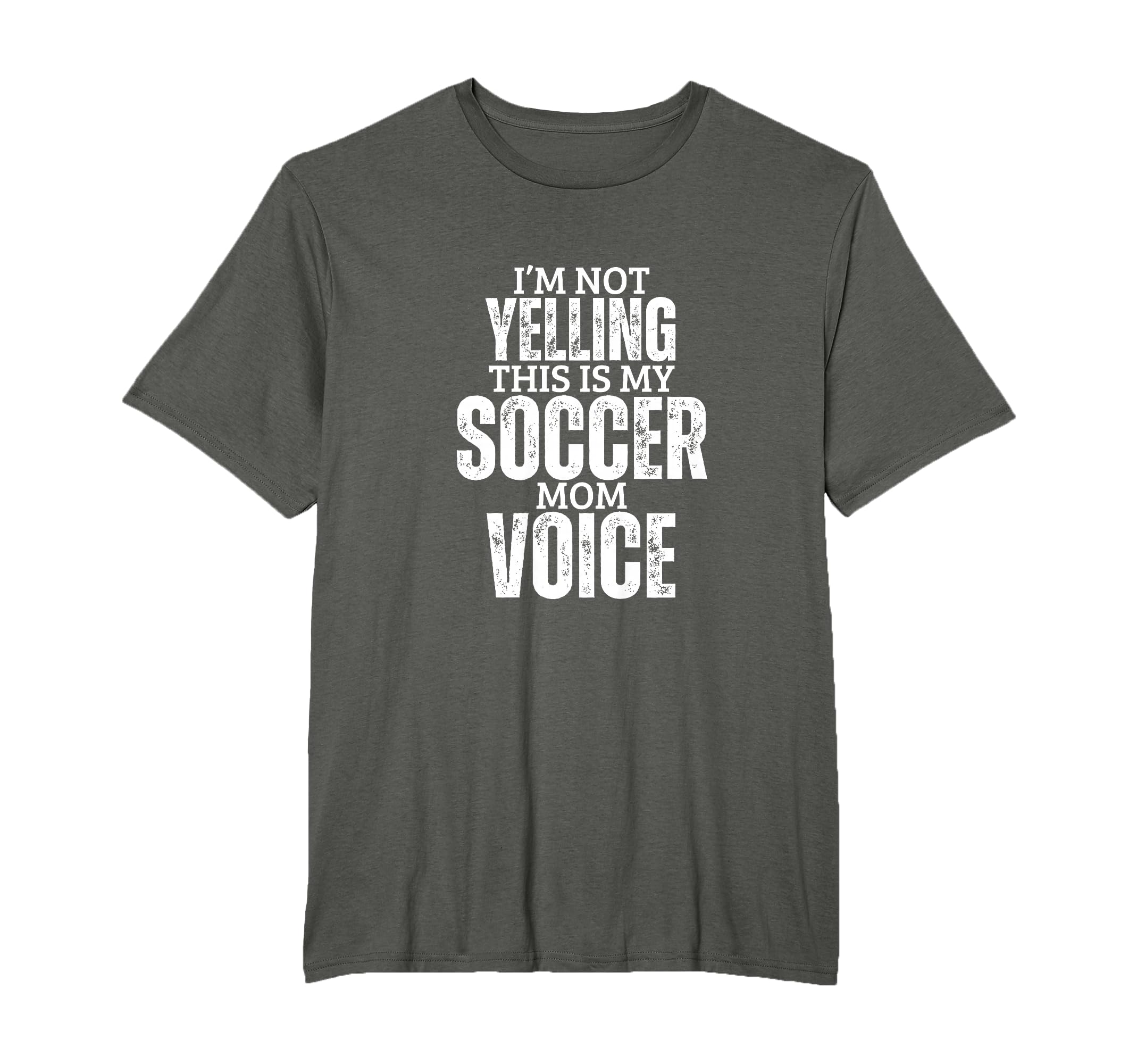 Soccer Mom Voice Funny Mother Soccer T-Shirt - Custom Art Print for Adults - T-Shirt, Sweatshirt, Hoodie