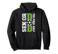Soccer Senior Dad 2026 Proud Soccer Hoodie - Custom Art Print for Adults - T-Shirt, Sweatshirt, Hoodie