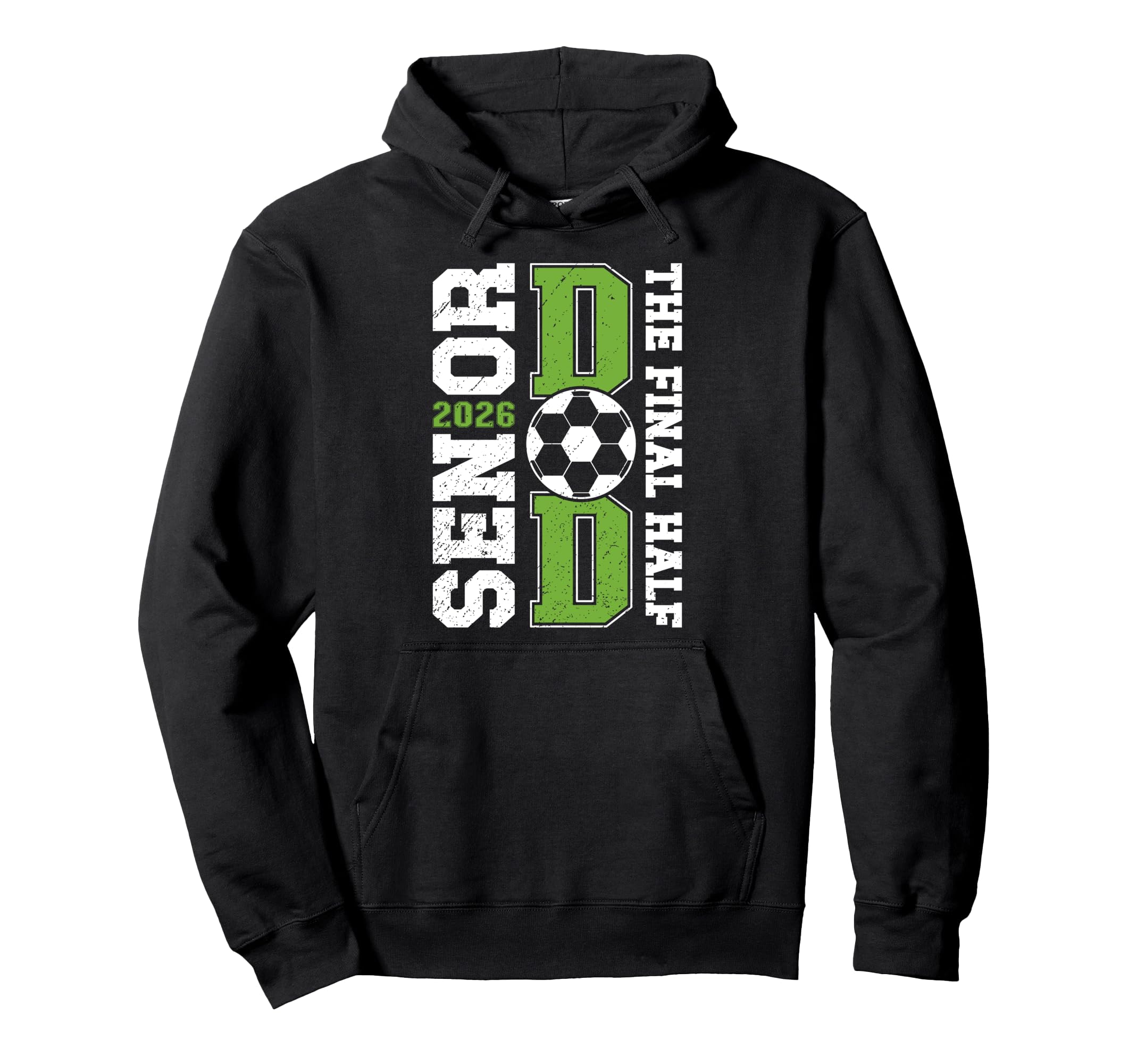 Soccer Senior Dad 2026 Proud Soccer Hoodie - Custom Art Print for Adults - T-Shirt, Sweatshirt, Hoodie