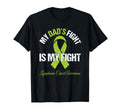 Lymphoma Cancer My Dads Fight Is T-Shirt - Casual Everyday Wear for Adults - T-Shirt, Sweatshirt, Hoodie