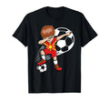 Dabbing Soccer Macedonia Jersey T-Shirt - Novelty Apparel Men Women - T-Shirt, Sweatshirt, Hoodie