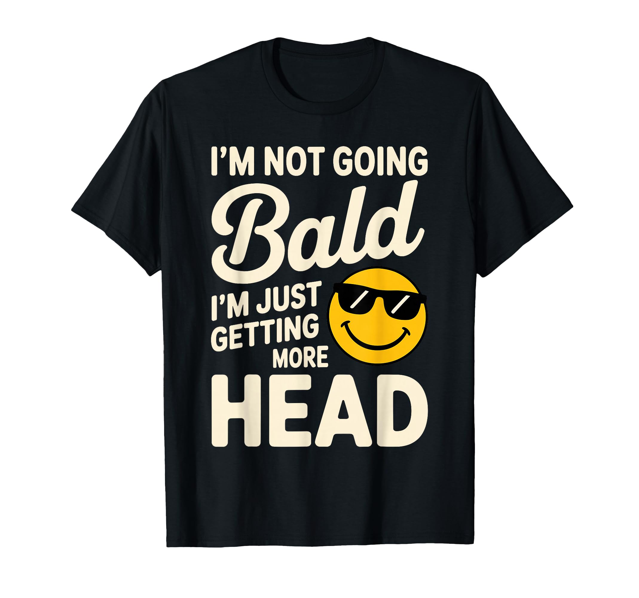 Funny Bald Art Bald Dad Bald Guy Bald T-Shirt - Aesthetic Graphic Unisex - T-Shirt, Sweatshirt, Hoodie