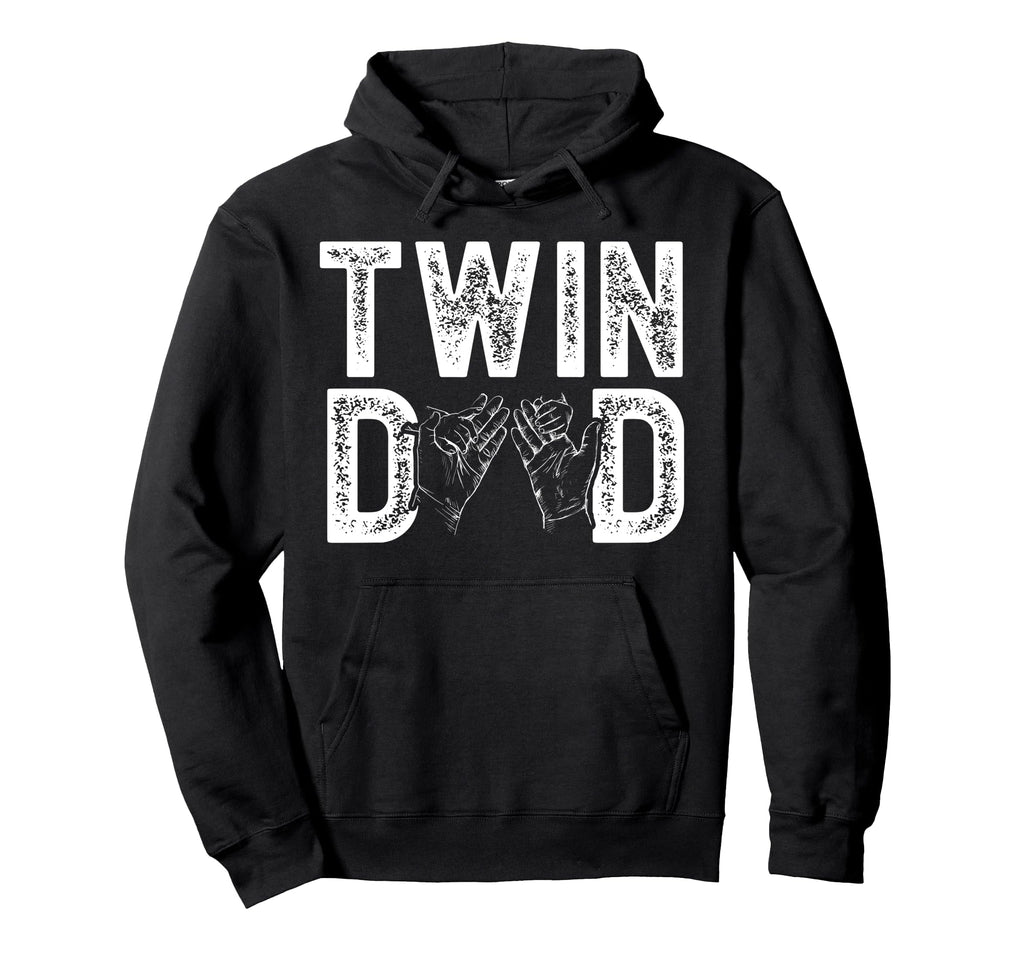 Twin Dad Twins Proud Twin Father Twins Hoodie - Aesthetic Graphic Unisex - T-Shirt, Sweatshirt, Hoodie