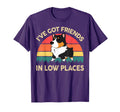 Funny Got Friends Low Place Tricolor T-Shirt - Fun Novelty Design Unisex - T-Shirt, Sweatshirt, Hoodie