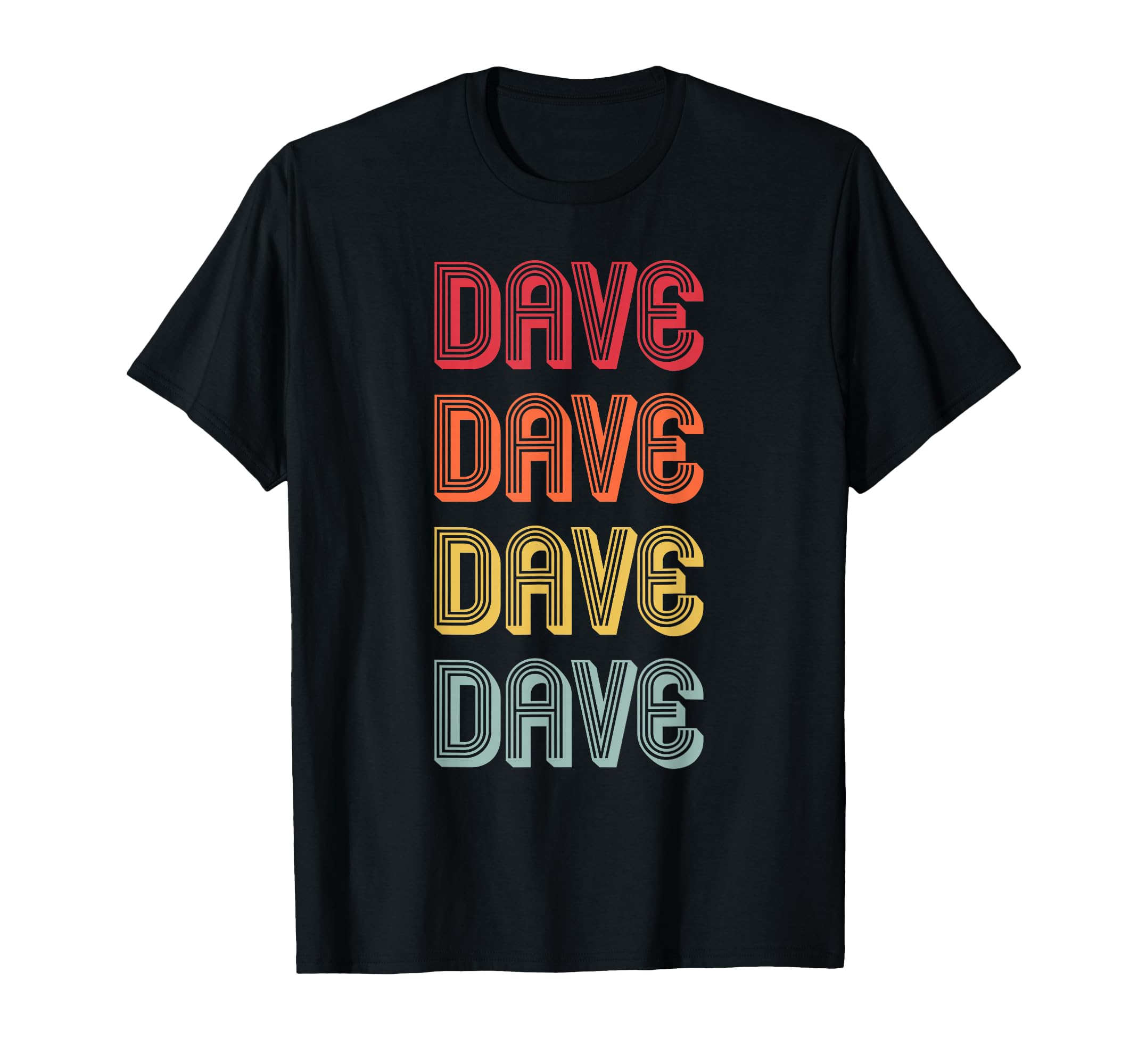 Dave Gift Name Personalized Funny T-Shirt - Minimalist Print for Adults - T-Shirt, Sweatshirt, Hoodie