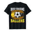 Busy Raising Ballers Softball Soccer T-Shirt - Graphic Print for Adults - T-Shirt, Sweatshirt, Hoodie