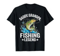 Daddy Grandpa Fishing Legend Fisherman T-Shirt - Fun Novelty Design Unisex - T-Shirt, Sweatshirt, Hoodie