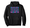 Suicide Awareness Prevention God Love Hoodie - Minimalist Print Men Women - T-Shirt, Sweatshirt, Hoodie