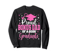 Proud Bonus Dad Class 2026 Graduate Sweatshirt - Trendy Graphic for Adults - T-Shirt, Sweatshirt, Hoodie