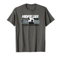 Soccer Midfielder Team Backbone T-Shirt - Streetwear Style Unisex - T-Shirt, Sweatshirt, Hoodie