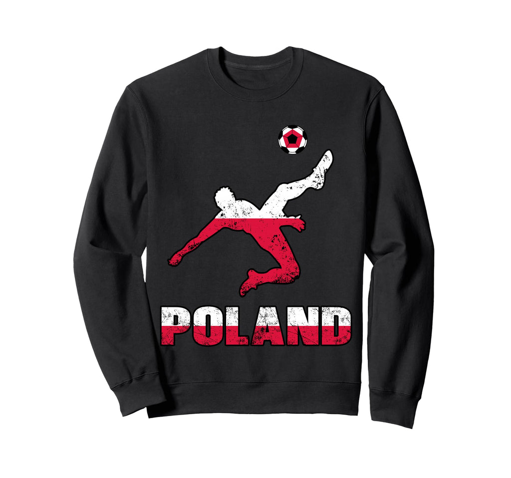 Poland Football Soccer Game Player Fan Sweatshirt - Novelty Apparel Unisex - T-Shirt, Sweatshirt, Hoodie