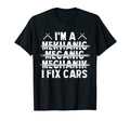 10539500001 Im Mechanic Funny T-Shirt - Minimalist Print for Adults - T-Shirt, Sweatshirt, Hoodie