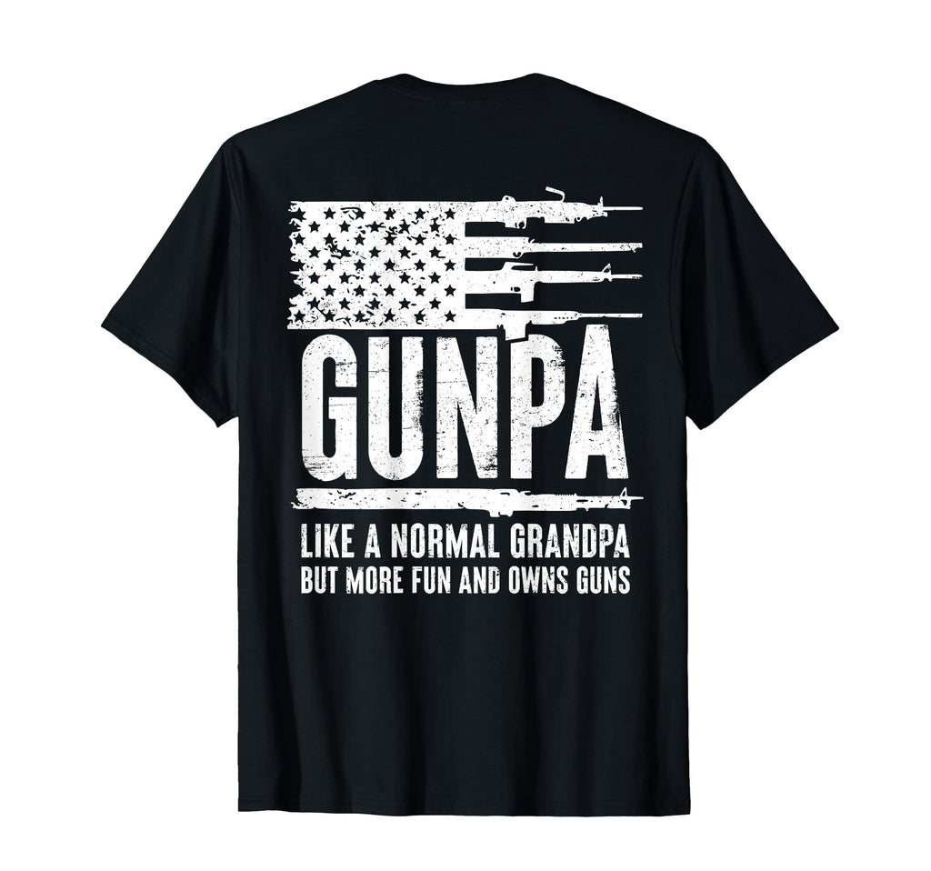 Gunpa Like Normal Grandpa But More Fun T-Shirt - Aesthetic Graphic Unisex - T-Shirt, Sweatshirt, Hoodie