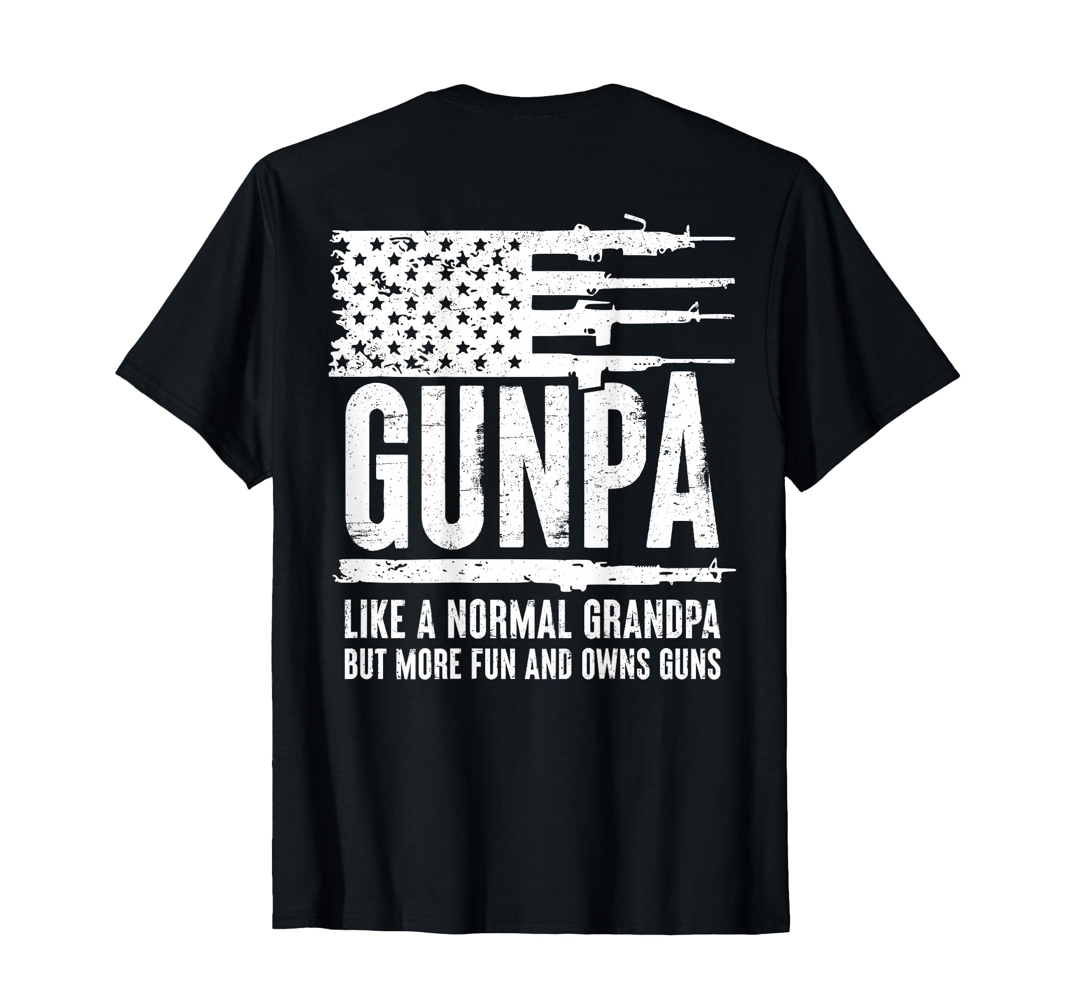 Gunpa Like Normal Grandpa But More Fun T-Shirt - Aesthetic Graphic Unisex - T-Shirt, Sweatshirt, Hoodie