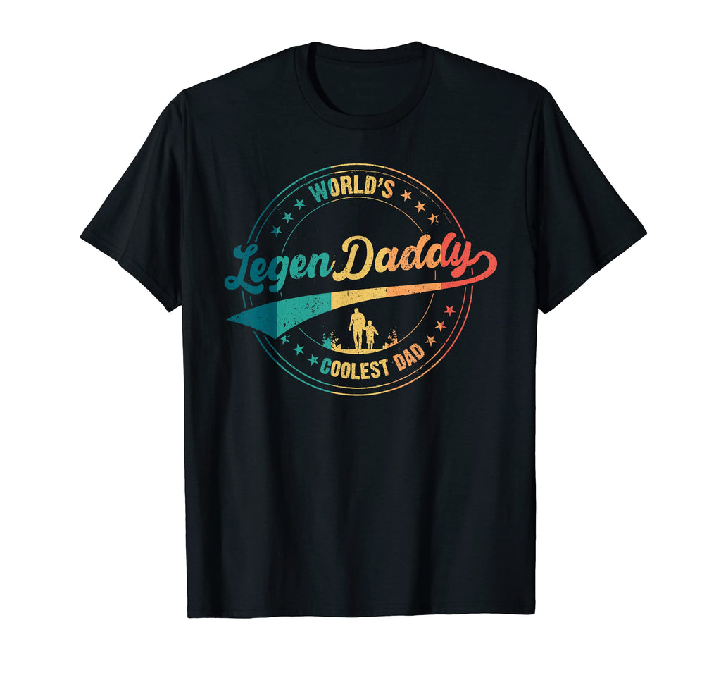 Mens Legendaddy Worlds Coolest Dad T-Shirt - Unique Graphic Men Women - T-Shirt, Sweatshirt, Hoodie