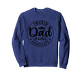 Proud Dad 2025 Graduate Fathers Sweatshirt - Minimalist Print for Adults - T-Shirt, Sweatshirt, Hoodie