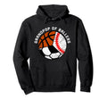 Grandpop Ballers Funny Baseball Hoodie - Custom Art Print for Adults - T-Shirt, Sweatshirt, Hoodie