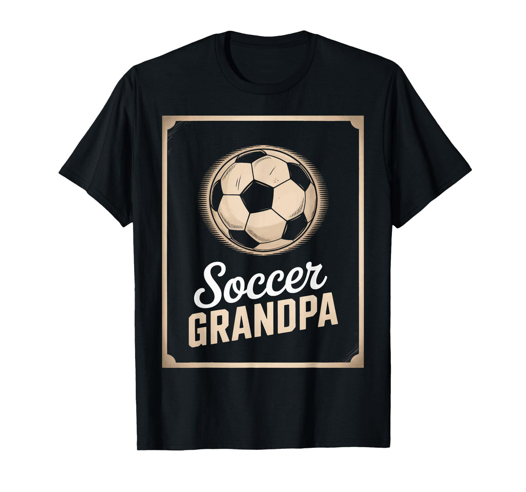 Soccer Grandpa Proud Soccer Players T-Shirt - Aesthetic Graphic for Adults - T-Shirt, Sweatshirt, Hoodie