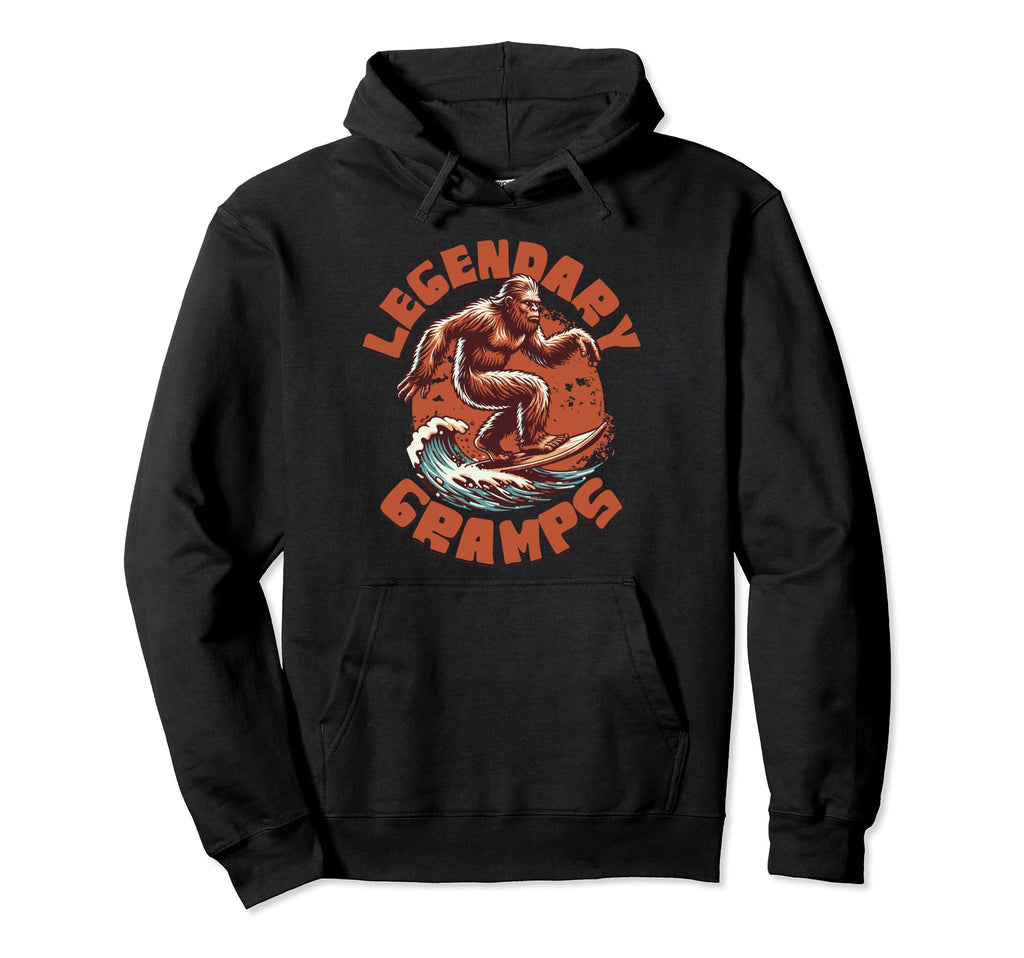Legendary Gramps Funny Fathers Day Hoodie - Fun Novelty Design Unisex - T-Shirt, Sweatshirt, Hoodie