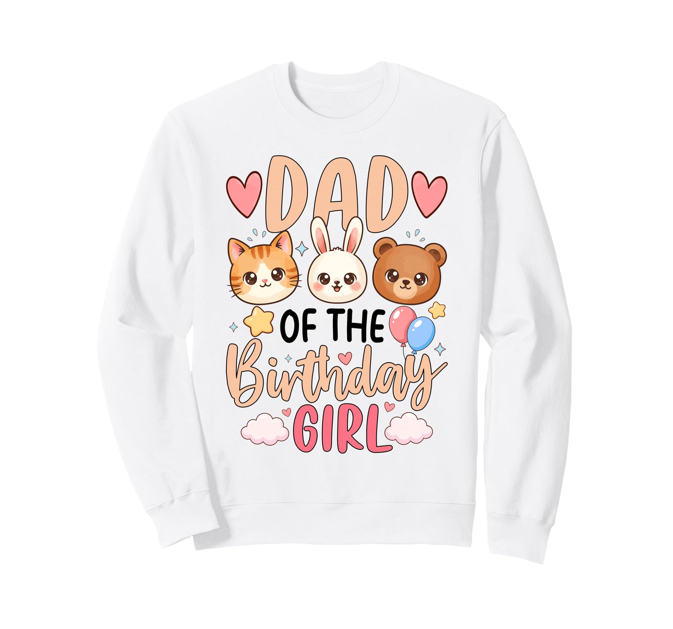 Dad Birthday Family Birthday Party Sweatshirt - Novelty Apparel Unisex - T-Shirt, Sweatshirt, Hoodie