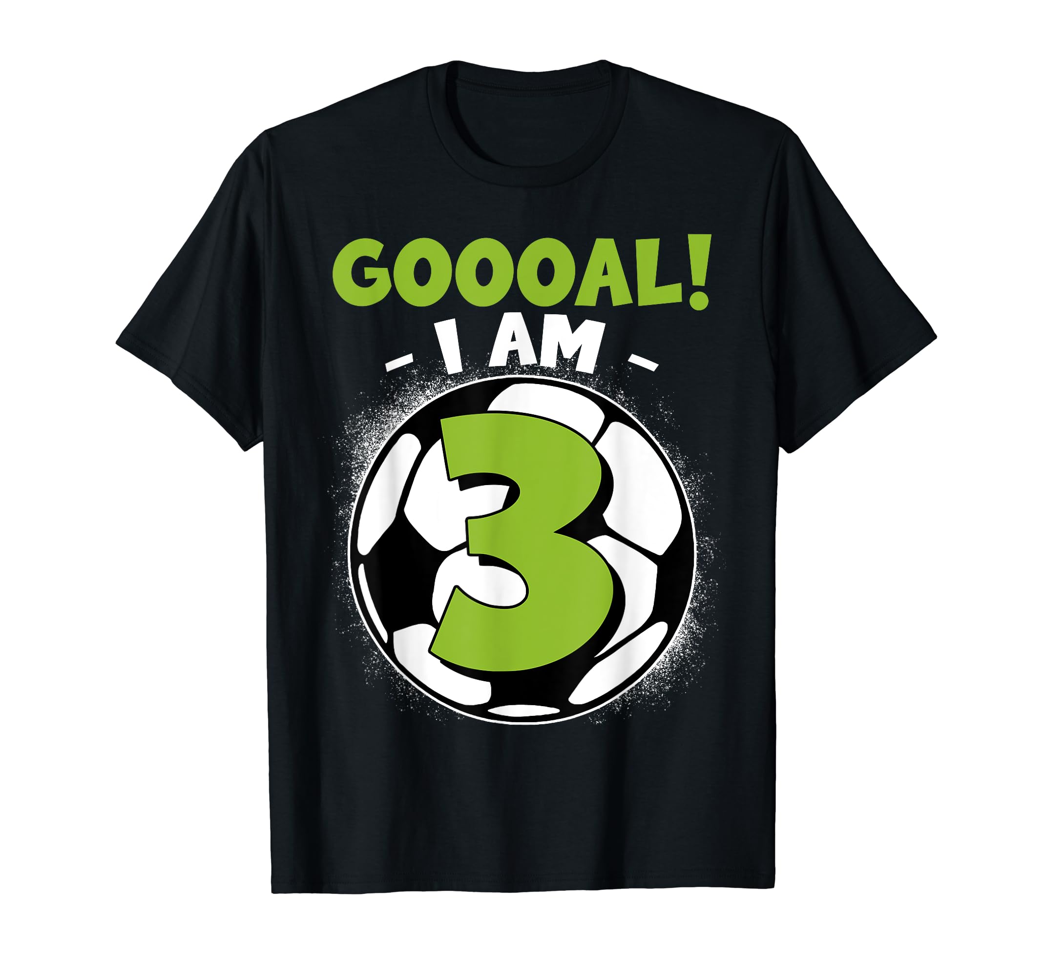 3 Year Old Birthday Soccer Themed T-Shirt - Streetwear Style Men Women - T-Shirt, Sweatshirt, Hoodie