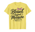 Blessed Beyond Measure Bow Christian Teen T-Shirt - Graphic Print Unisex - T-Shirt, Sweatshirt, Hoodie