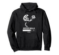 Kawaii Frog Soccer Skills Loading Hoodie - Fun Novelty Design Men Women - T-Shirt, Sweatshirt, Hoodie