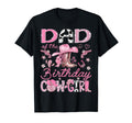 Dad Birthday Cowgirl Coquette Rodeo Dad T-Shirt - Unique Graphic for Adults - T-Shirt, Sweatshirt, Hoodie