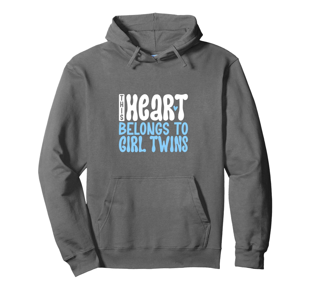 I Love My Twin Daughters Hoodie - Casual Everyday Wear for Adults - T-Shirt, Sweatshirt, Hoodie