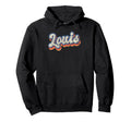 Louis Personalized Name Custom Lettering Hoodie - Aesthetic Graphic Unisex - T-Shirt, Sweatshirt, Hoodie