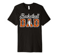 Mens Basketball Dad Basketball T-Shirt - Custom Art Print for Adults - T-Shirt, Sweatshirt, Hoodie
