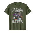 Sarcastic Crayons Eater Officer Military T-Shirt - Trendy Graphic Unisex - T-Shirt, Sweatshirt, Hoodie