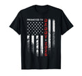Patriotic Dad 2026 Promoted To Daddy T-Shirt - Minimalist Print for Adults - T-Shirt, Sweatshirt, Hoodie