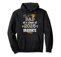 Proud Dad Father 2025 Senior Graduate Hoodie - Minimalist Print Unisex - T-Shirt, Sweatshirt, Hoodie