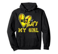 Softball Mom Dad Thats My Jersey Hoodie - Streetwear Style for Adults - T-Shirt, Sweatshirt, Hoodie