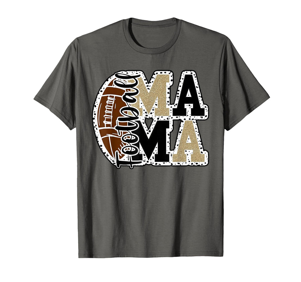 Football Mom Football Mama Football T-Shirt - Aesthetic Graphic Men Women - T-Shirt, Sweatshirt, Hoodie