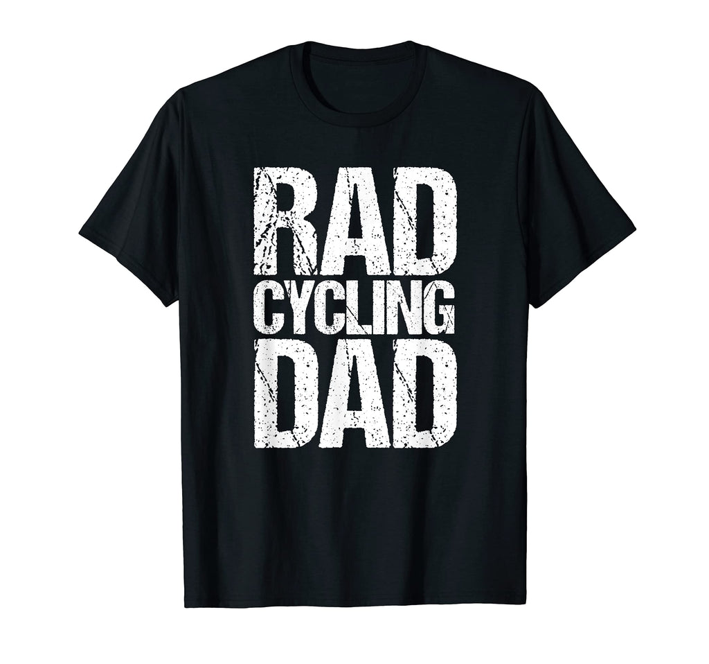 Mens Cycling Dad Rad Fathers Day Gift T-Shirt - Graphic Print Men Women - T-Shirt, Sweatshirt, Hoodie