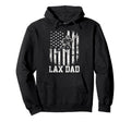 Lacrosse Dad Lax Dad Lacrosse Legend Hoodie - Aesthetic Graphic for Adults - T-Shirt, Sweatshirt, Hoodie
