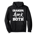 Grandpa Both Funny Soccer Softball Hoodie - Trendy Graphic for Adults - T-Shirt, Sweatshirt, Hoodie