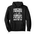 Cycling Art Bicyclist Bike Rider Hoodie - Casual Everyday Wear for Adults - T-Shirt, Sweatshirt, Hoodie