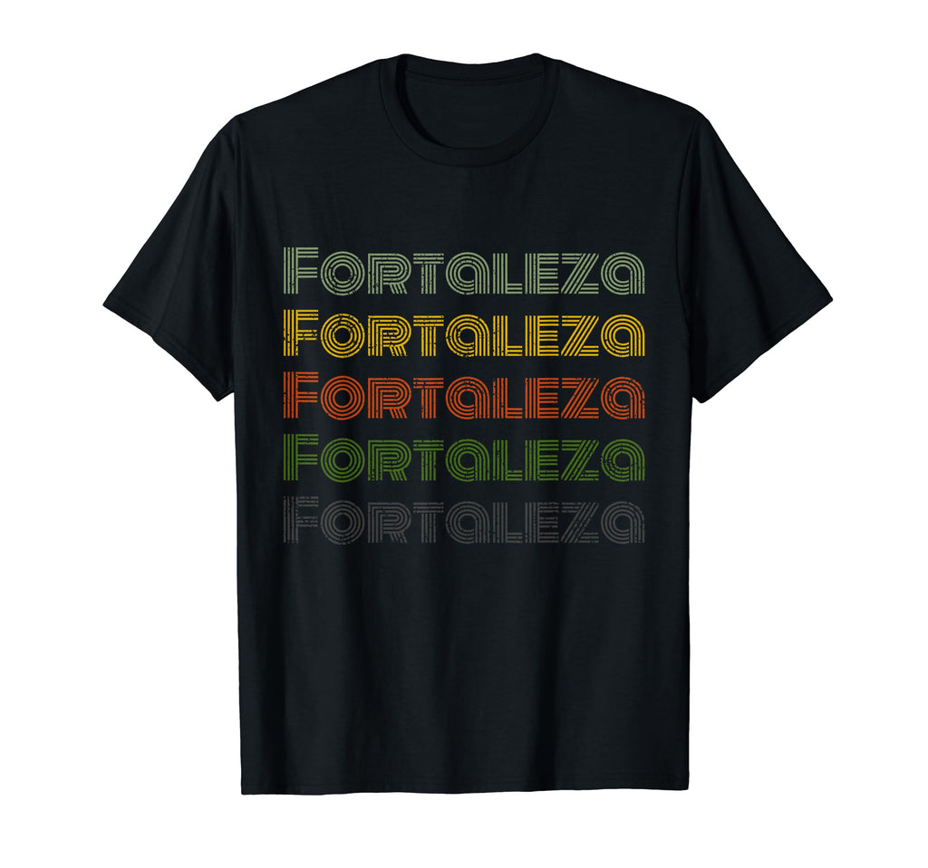 Brazil 70S City Fortaleza T-Shirt - Unique Graphic Men Women - T-Shirt, Sweatshirt, Hoodie