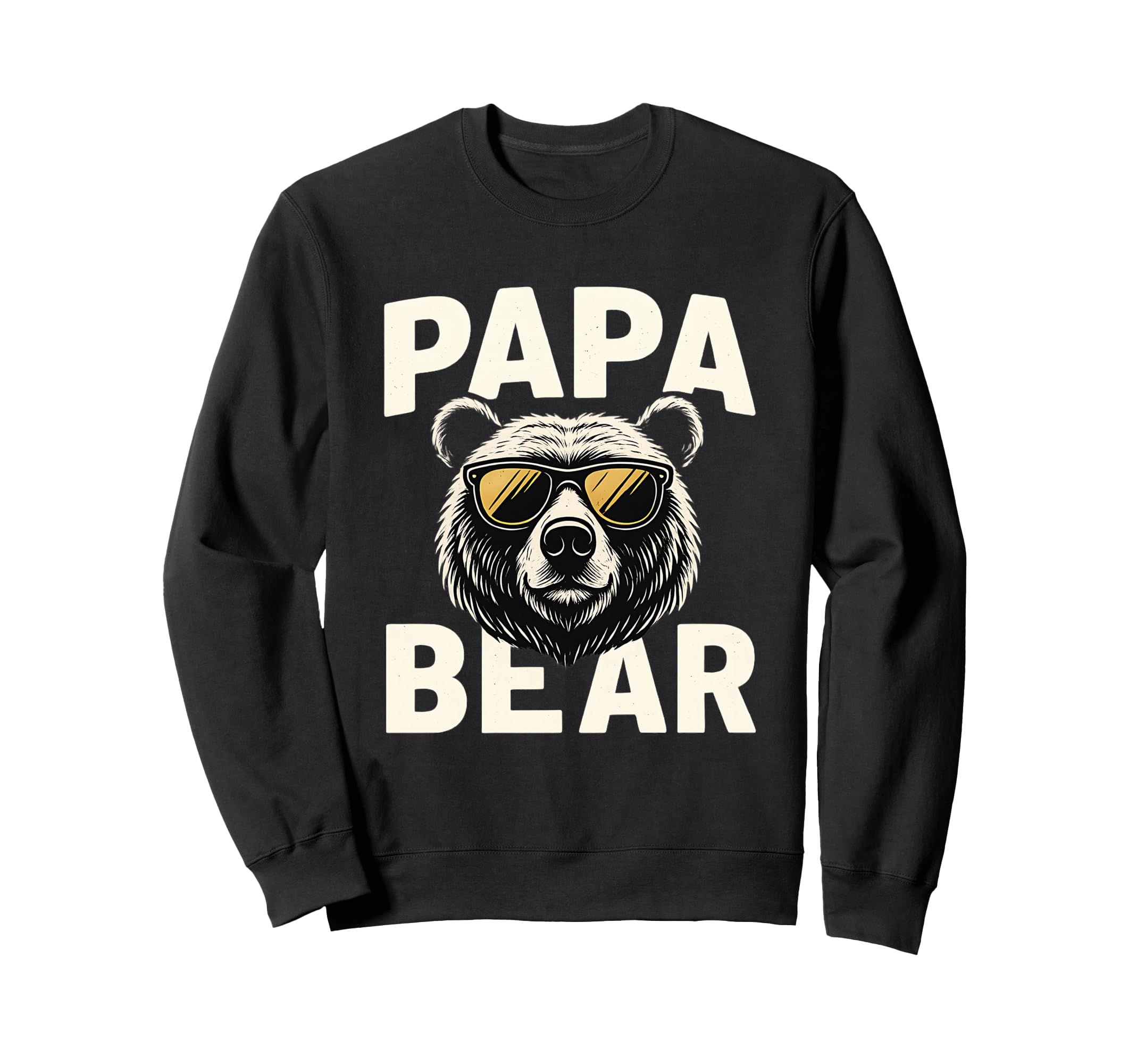 Papa Bear Fathers Day Gift Dads Who Sweatshirt - Aesthetic Graphic Unisex - T-Shirt, Sweatshirt, Hoodie