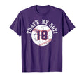 Unique Thats My 18 Baseball Player T-Shirt - Aesthetic Graphic for Adults - T-Shirt, Sweatshirt, Hoodie