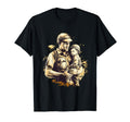 Dad Grandpa Veteran Veterans American T-Shirt - Graphic Print for Adults - T-Shirt, Sweatshirt, Hoodie