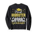 Proud Godsister 2026 Class Med Sweatshirt - Aesthetic Graphic Unisex - T-Shirt, Sweatshirt, Hoodie