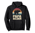 Papa Bear Family Daddy Bear Paternity Bear Hoodie - Novelty Apparel Unisex - T-Shirt, Sweatshirt, Hoodie