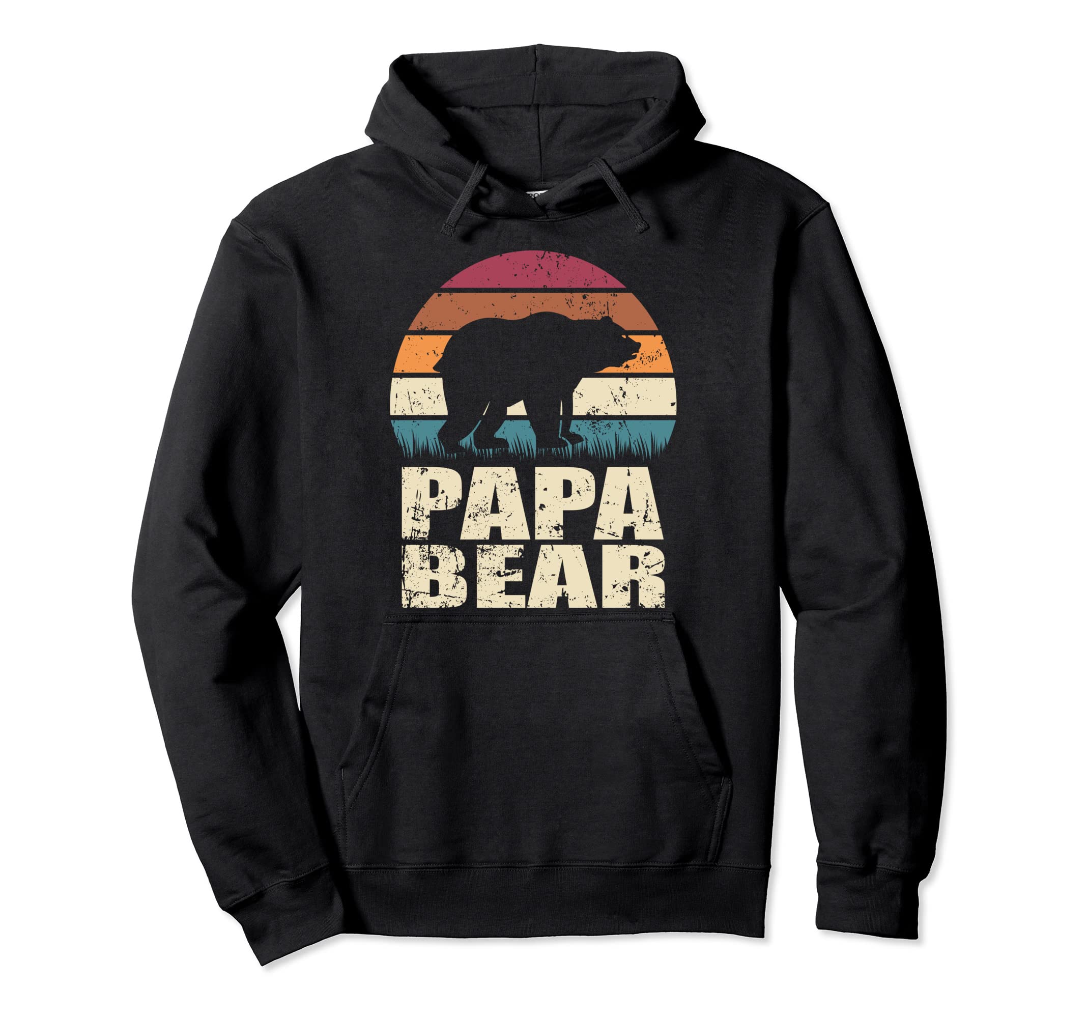 Papa Bear Family Daddy Bear Paternity Bear Hoodie - Novelty Apparel Unisex - T-Shirt, Sweatshirt, Hoodie