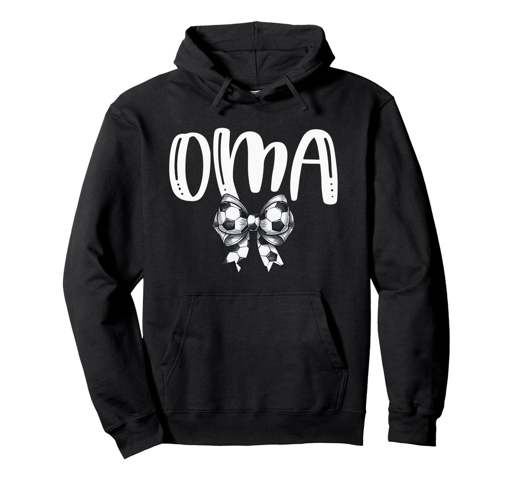 Coquette Soccer Oma Spirit Hoodie - Graphic Print Men Women - T-Shirt, Sweatshirt, Hoodie