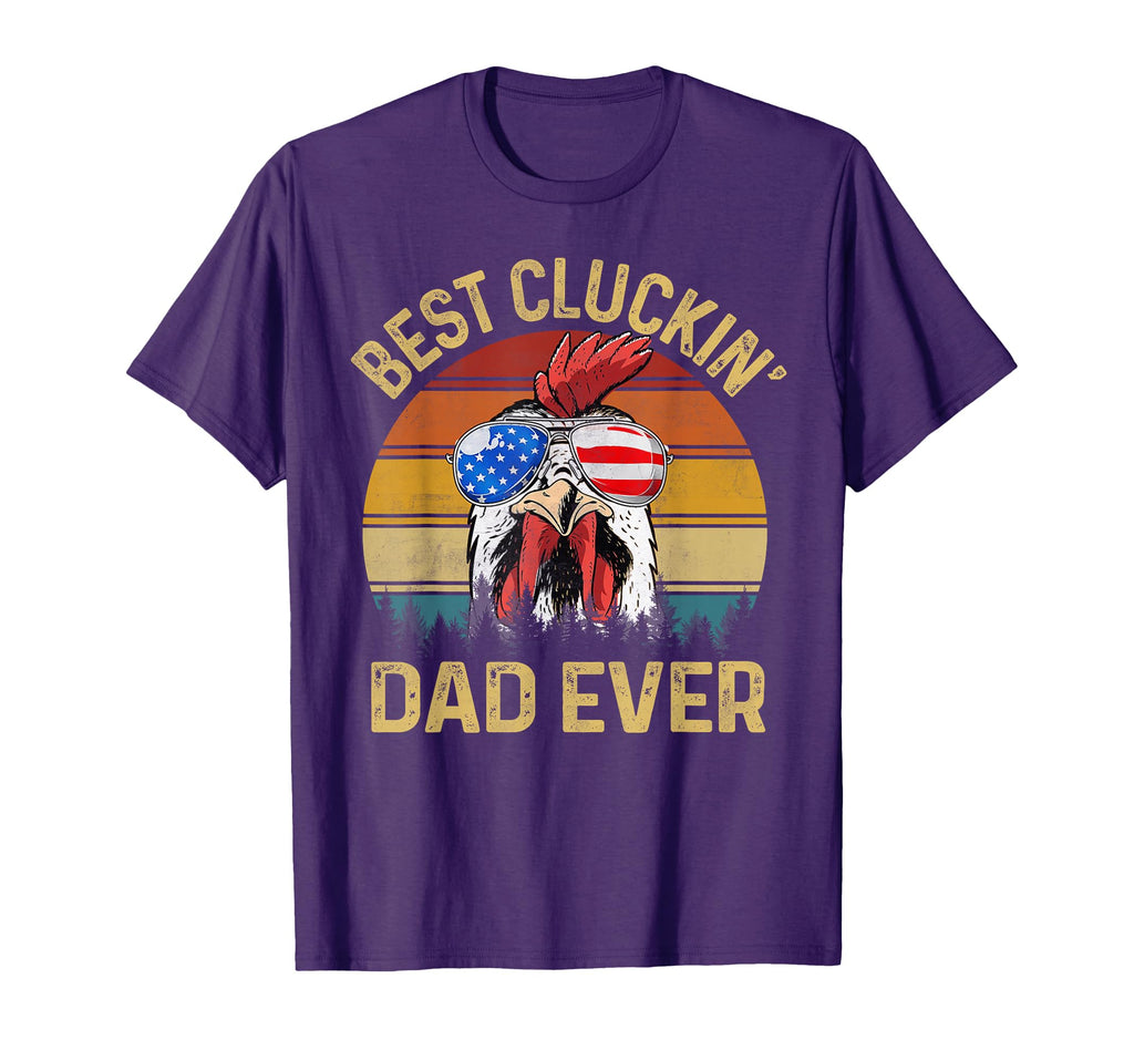 Best Cluckin Dad Ever Chicken T-Shirt - Casual Everyday Wear for Adults - T-Shirt, Sweatshirt, Hoodie